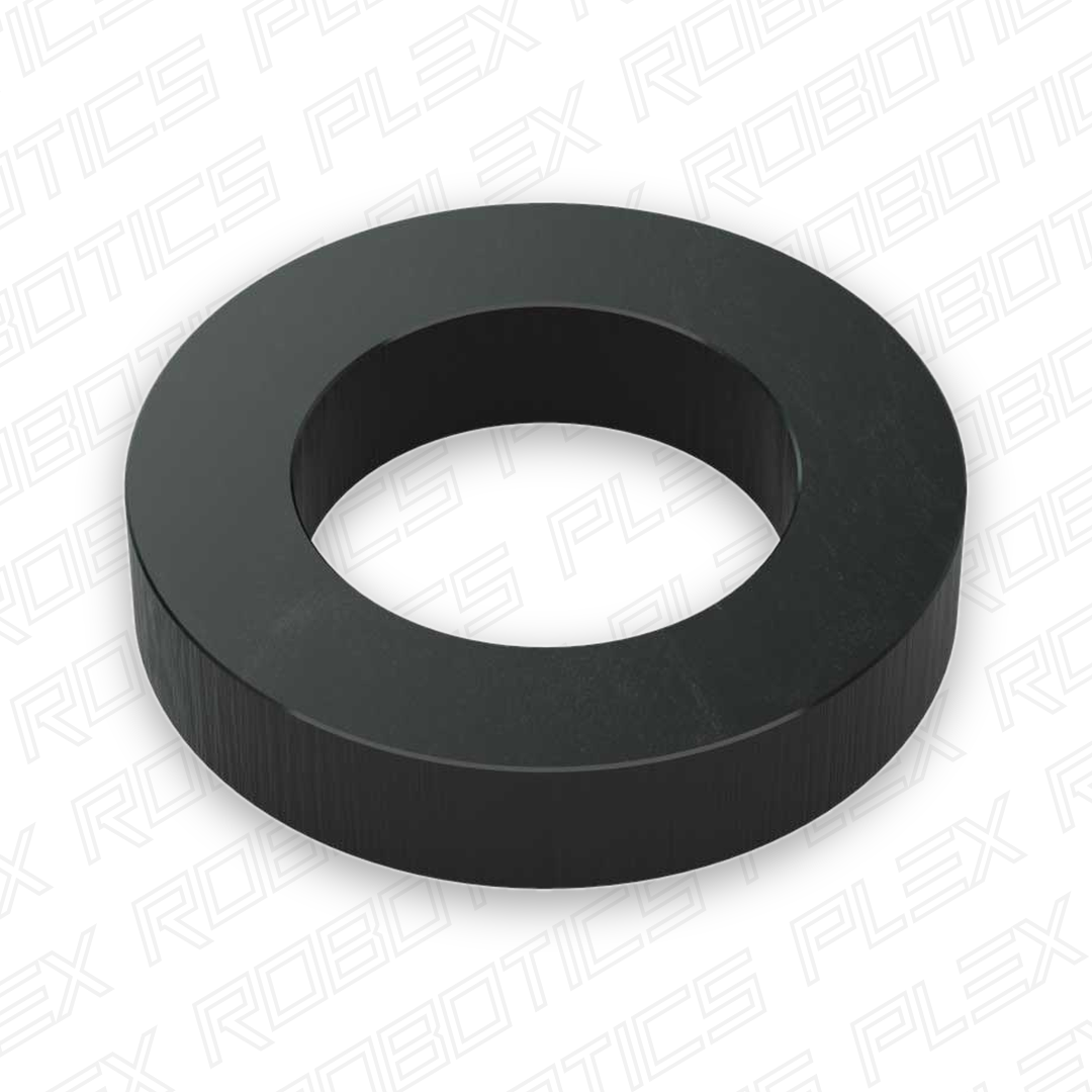 1500 Series Plastic Spacer (3mm ID x 5mm OD, 1mm Thickness) - 12 Pack