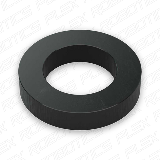 1500 Series Plastic Spacer (3mm ID x 5mm OD, 1mm Thickness) - 12 Pack