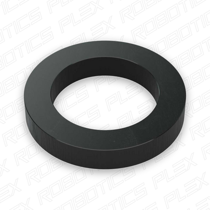 1500 Series Plastic Spacer (4mm ID x 6mm OD, 1mm Thickness) - 12 Pack