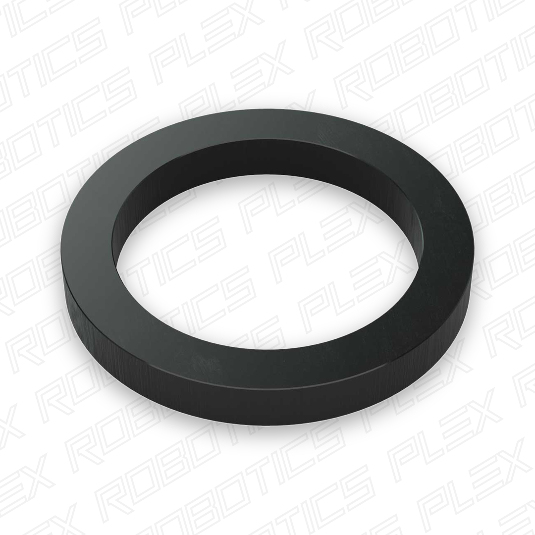 1500 Series Plastic Spacer (6mm ID x 8mm OD, 1mm Thickness) - 12 Pack