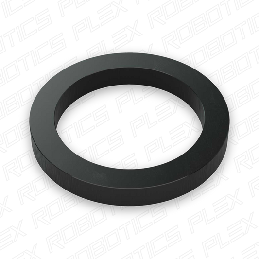 1500 Series Plastic Spacer (6mm ID x 8mm OD, 1mm Thickness) - 12 Pack