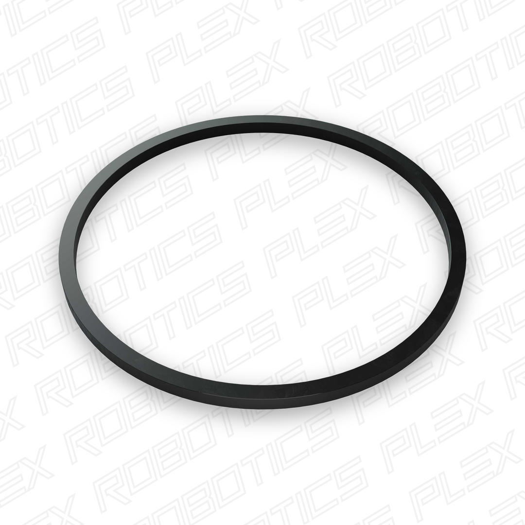1500 Series Plastic Spacer (25mm ID x 27mm OD, 1mm Thickness) - 12 Pack