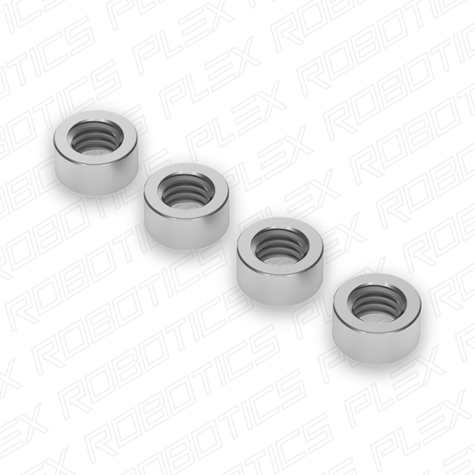 6mm OD Round M4 Standoffs - 4 Pack