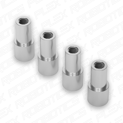 1503 Series M4 x 0.7mm Shoulder Standoff (6-8mm OD, 10-8mm Length) - 4 Pack