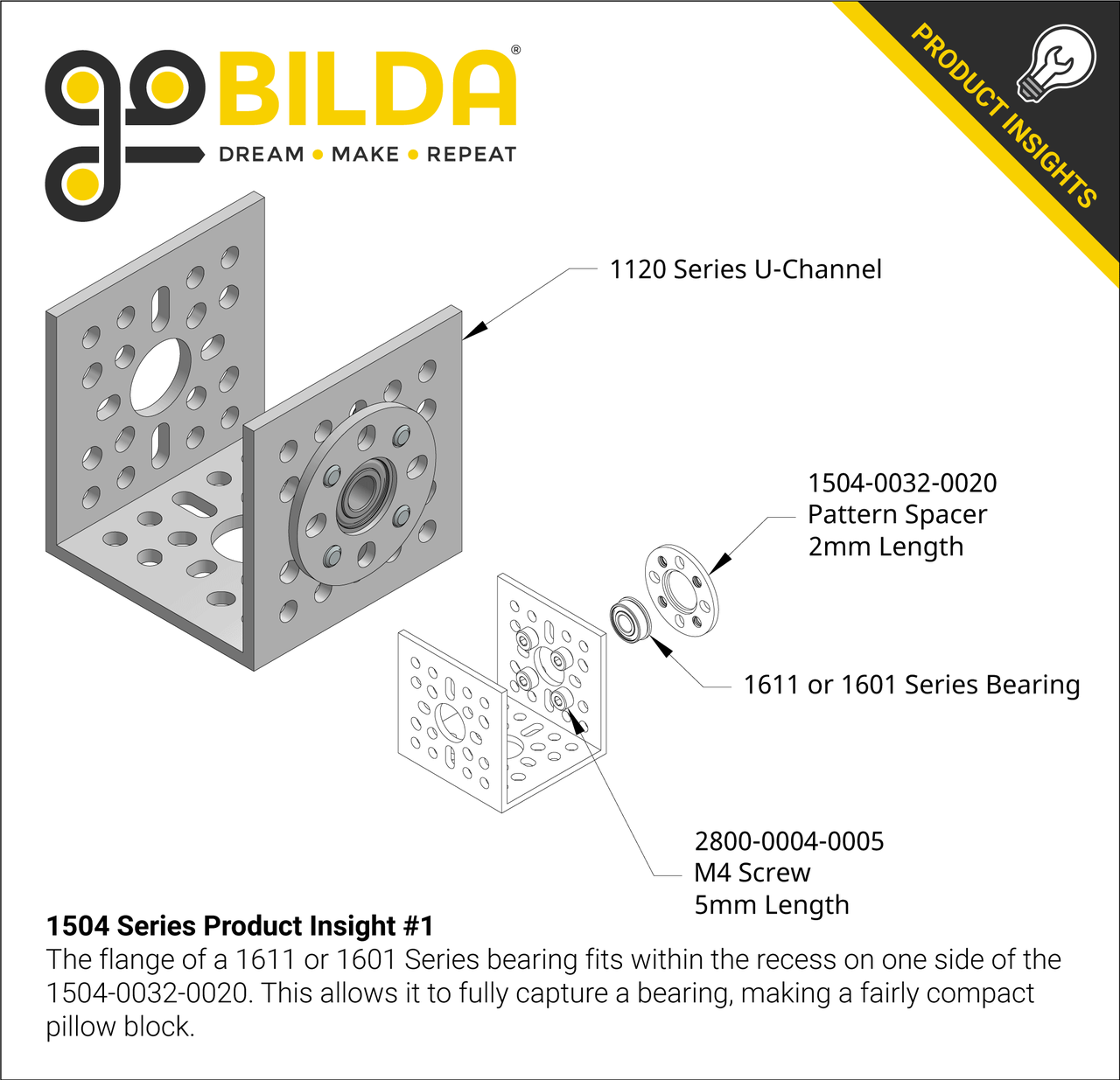 1504 Series 32mm OD Pattern Spacer