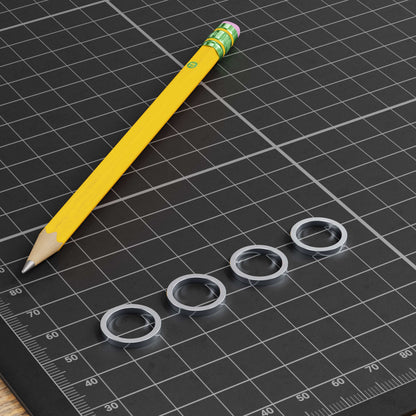 12mm ID Steel Spacer (15mm OD) - 4 Pack