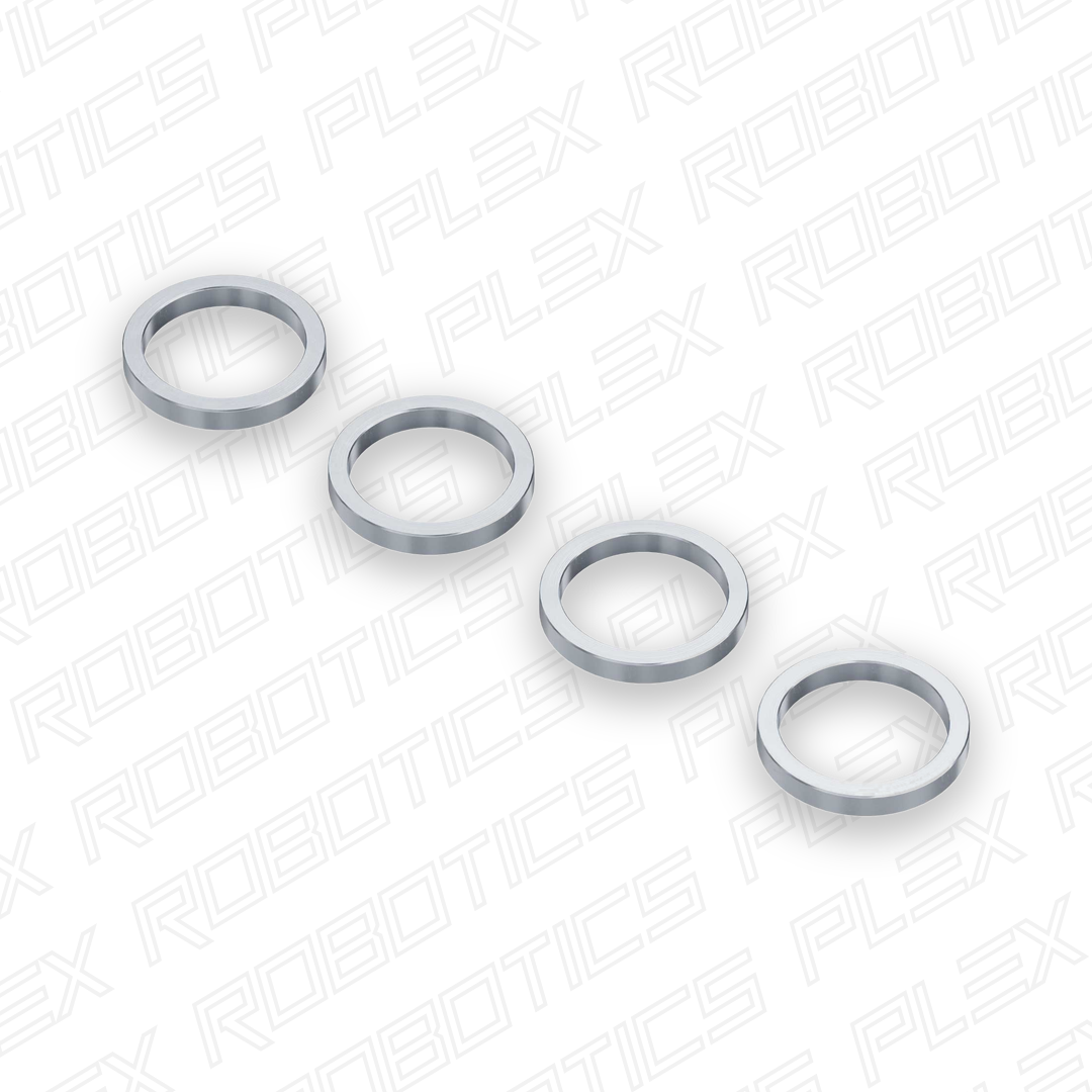 12mm ID Steel Spacer (15mm OD) - 4 Pack