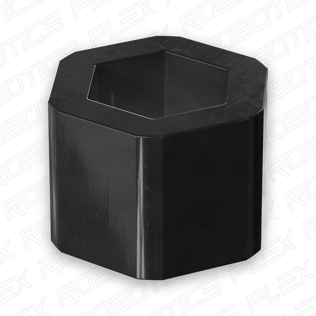 8mm REX Plastic Spacer (12mm REX OD) - 12 Pack
