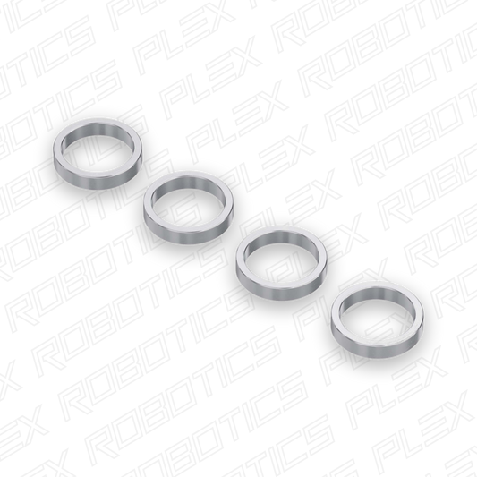 1522 Series 8mm ID Spacer (10mm OD) - 4 Pack