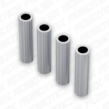 8mm ID Steel Spacer (12mm OD, 48mm Length) - 4 Pack