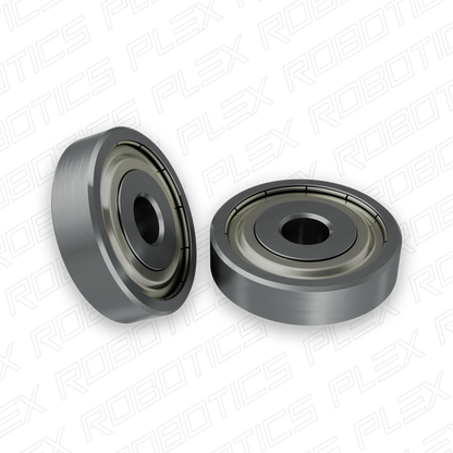 4mm ID Non-Flanged Ball Bearing (16mm OD, 4mm Thickness) - 2 Pack