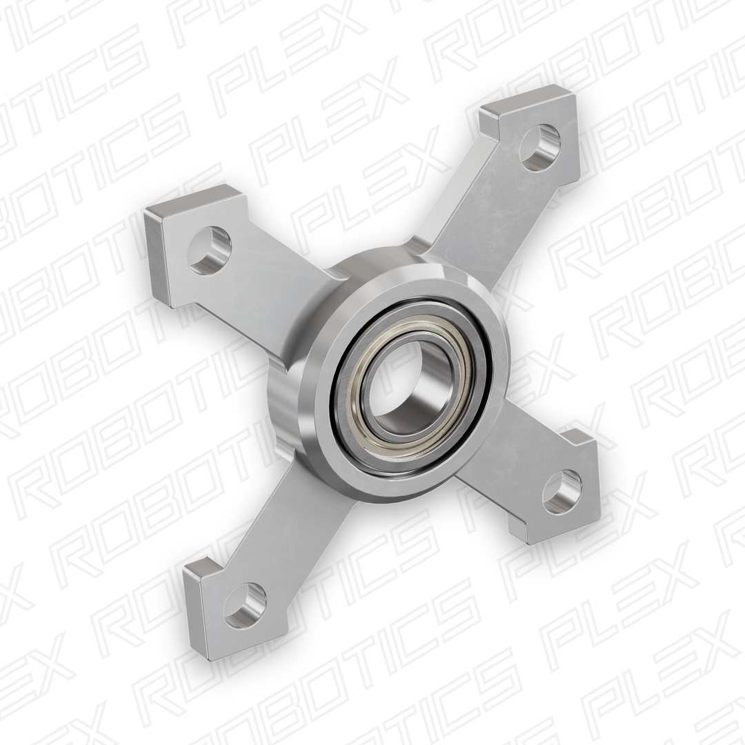8mm Bore Face Thru-Hole Pillow Block (32mm x 32mm Mounting Pattern)