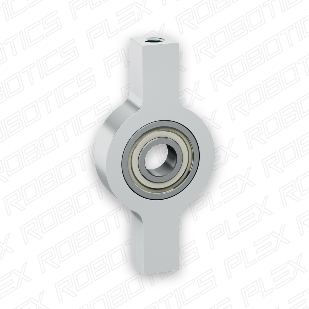6mm Bore 2-Side, 1-Post Pillow Block (43mm Width)