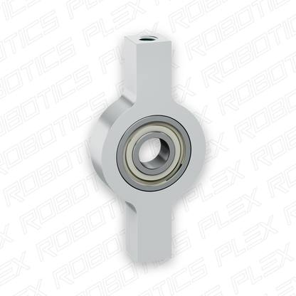 6mm Bore 2-Side, 1-Post Pillow Block (43mm Width)