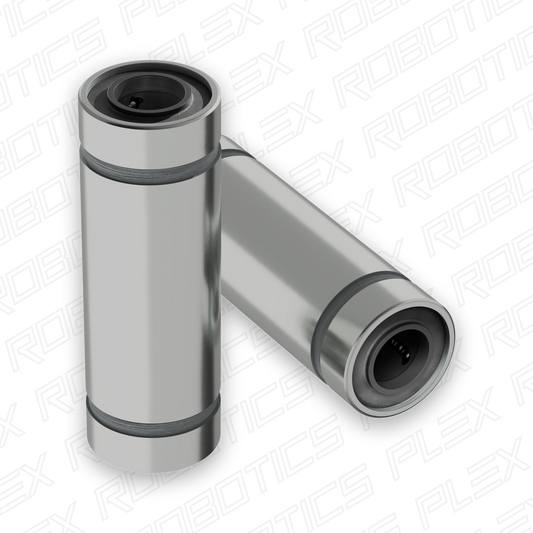 6mm ID Linear Ball Bearing (12mm OD, 35mm Length) - 2 Pack