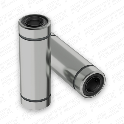 8mm ID Linear Ball Bearing (15mm OD, 45mm Length) - 2 Pack