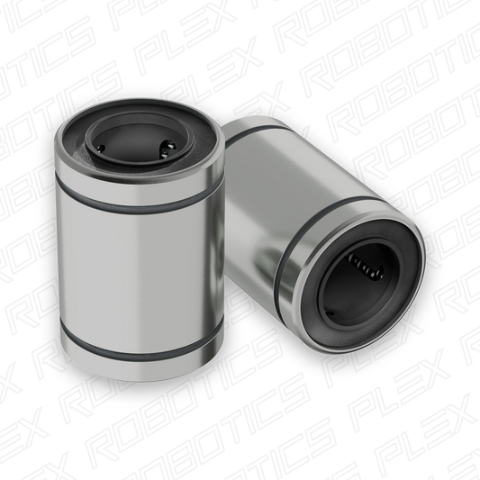 12mm ID Linear Ball Bearing (21mm OD, 30mm Length) - 2 Pack