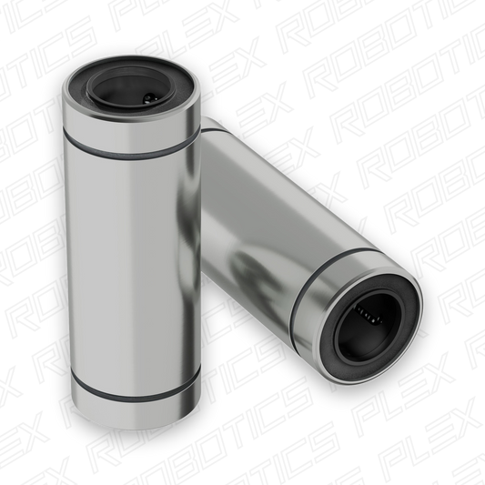 12mm ID Linear Ball Bearing (21mm OD, 57mm Length) - 2 Pack