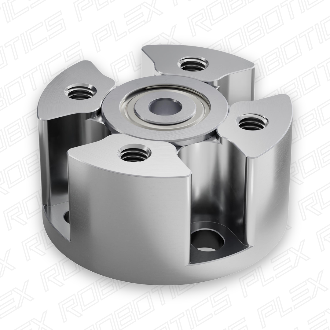 Dual-Bearing Pillow Block (4mm Bore)