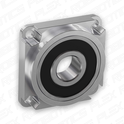 12mm Bore, Heavy-Duty Flange-Mount Bearing Pillow Block