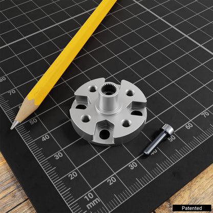 1910 Series Servo Hub-Shaft (25 Tooth Spline, 8mm Shaft Diameter, 16mm Length)