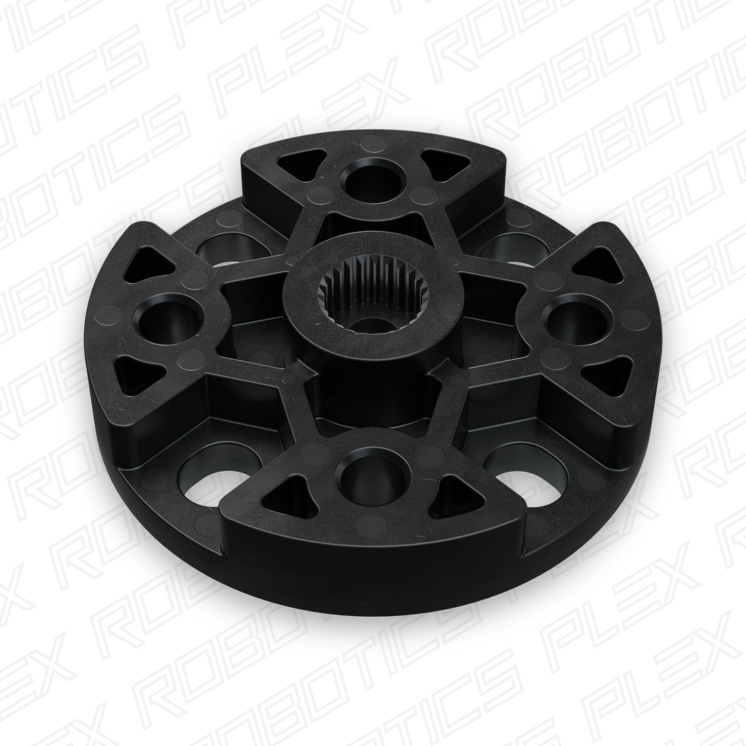 Plastic Servo Hub (H25T Spline, 32mm Diameter)