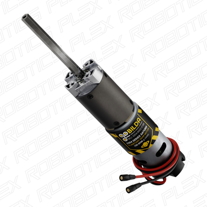 5304 Series Saturn Planetary Gear Motor (80mm Length 8mm REX™ Shaft, 3.3 - 5V Encoder)