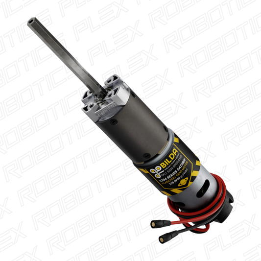5304 Series Saturn Planetary Gear Motor (80mm Length 8mm REX™ Shaft, 3.3 - 5V Encoder)