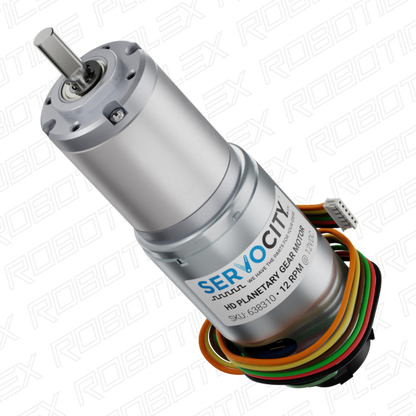 HD Premium Planetary Gear Motor w/Encoder
