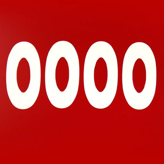 AndyMark FTC Numbers 2 in. Tall Qty. 4