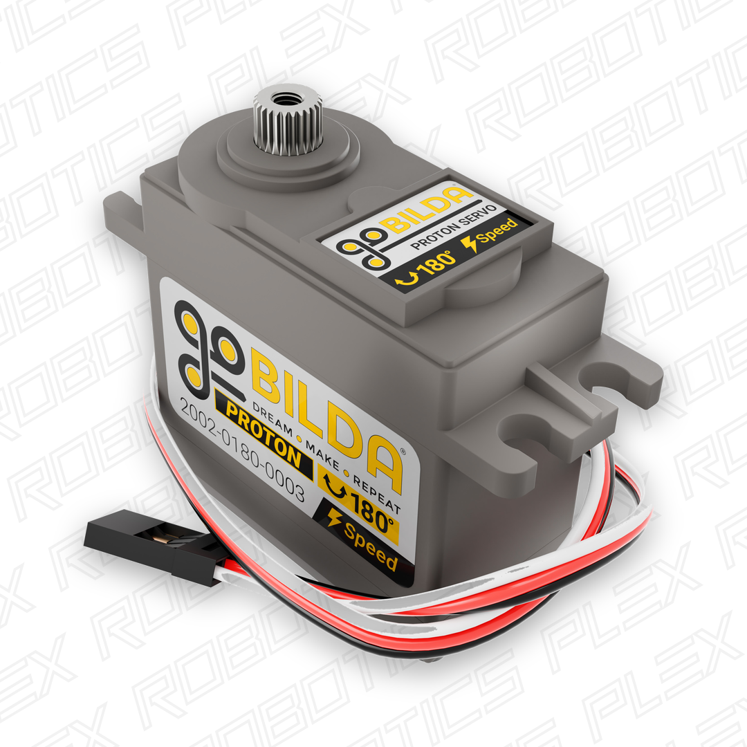 Proton Servo (Steel Gears, 180° Rotation, Speed Ratio)