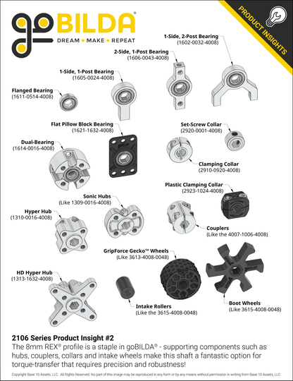 Stainless Steel REX™ Shafting
