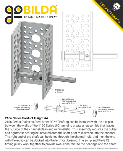 Stainless Steel REX™ Shafting