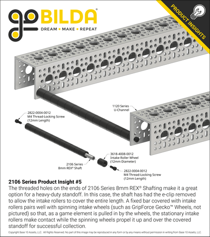 Stainless Steel REX™ Shafting