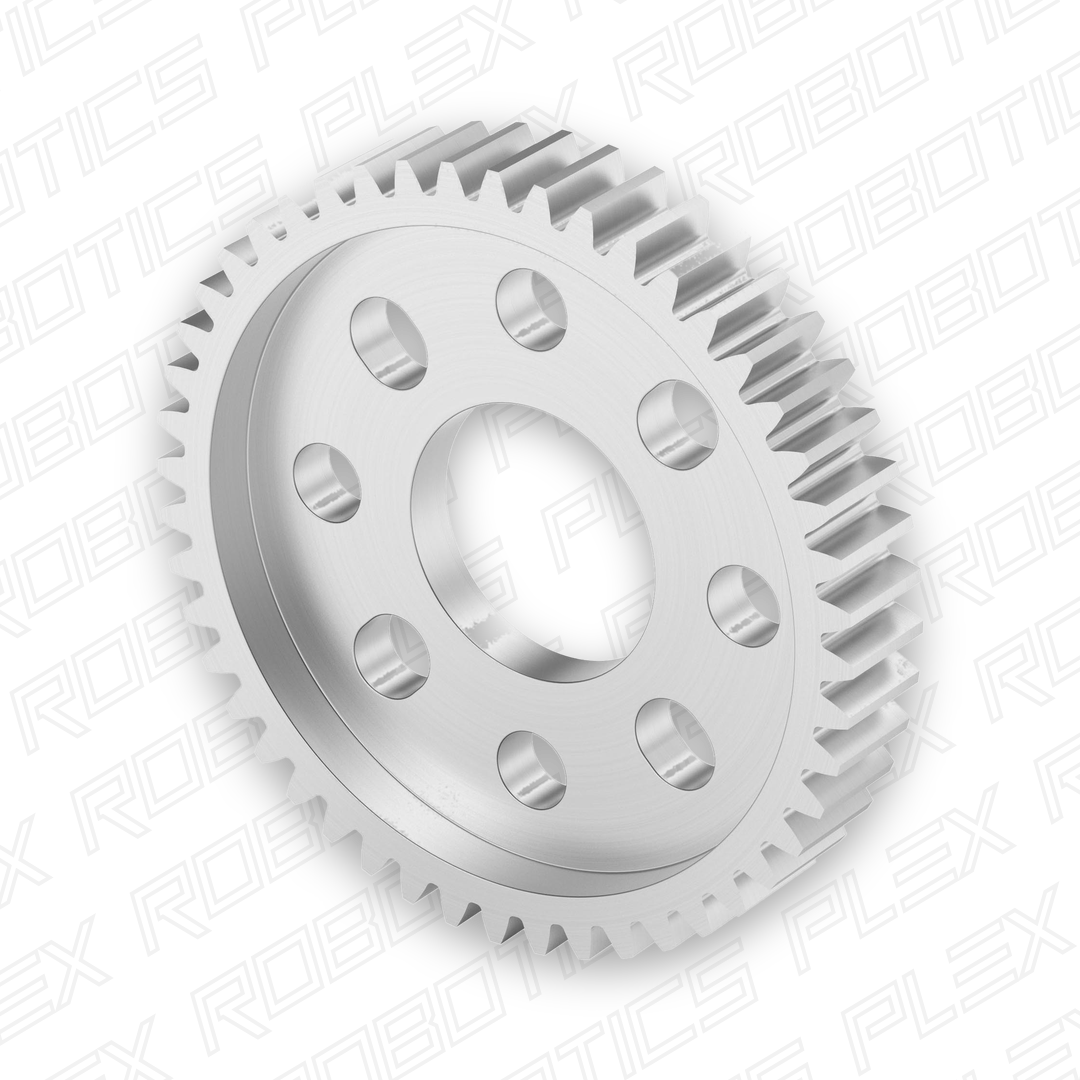 2302 Series Aluminum, MOD 0.8, Hub Mount Gear (14mm Bore)