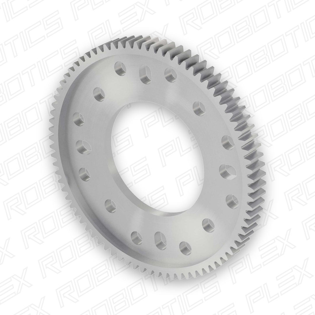 2302 Series Aluminum, MOD 0.8, Hub Mount Gear (32mm Bore)