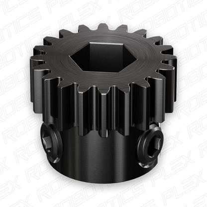 2303 Series Steel, MOD 0.8 Pinion Gear (8mm REX™ Bore)