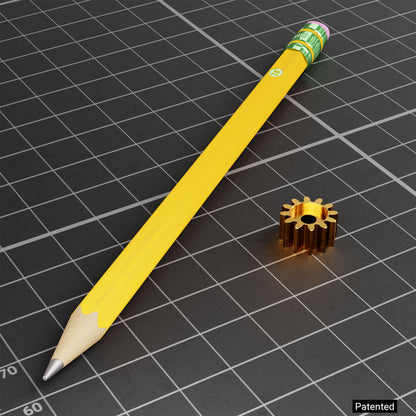 2305 Series Brass, MOD 0.8, Servo Gear (25 Tooth Spline)
