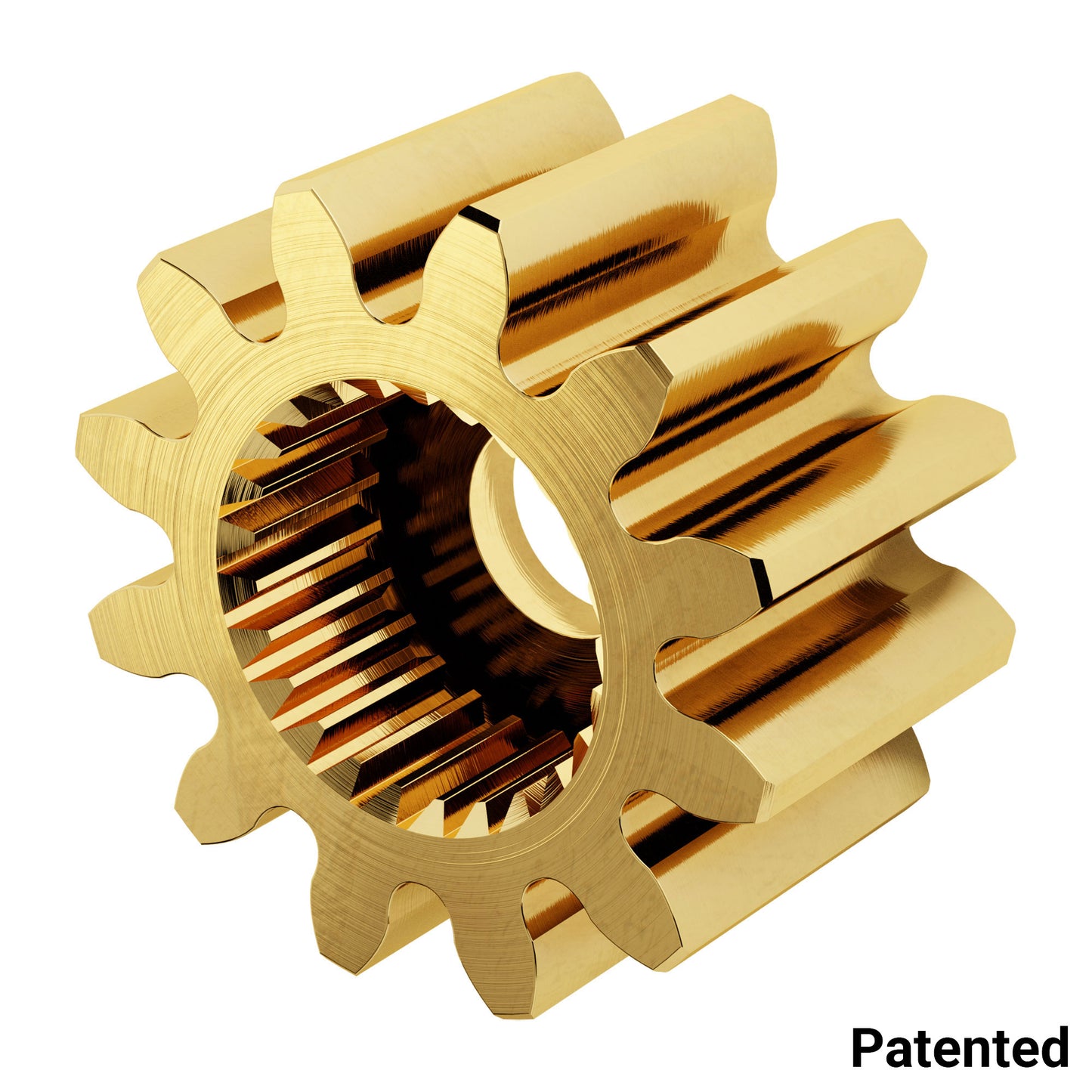 2305 Series Brass, MOD 0.8, Servo Gear (25 Tooth Spline)