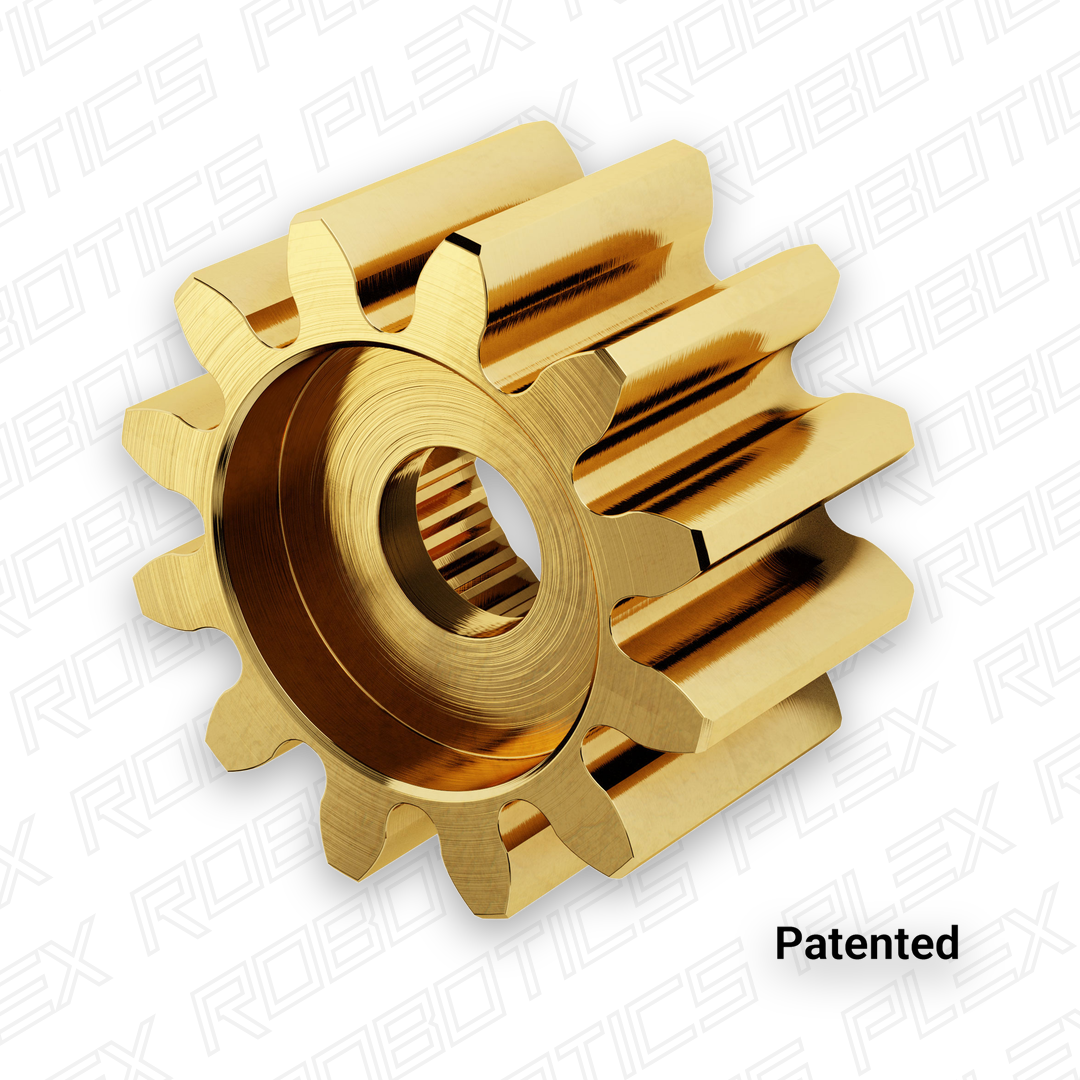 2305 Series Brass, MOD 0.8, Servo Gear (25 Tooth Spline)