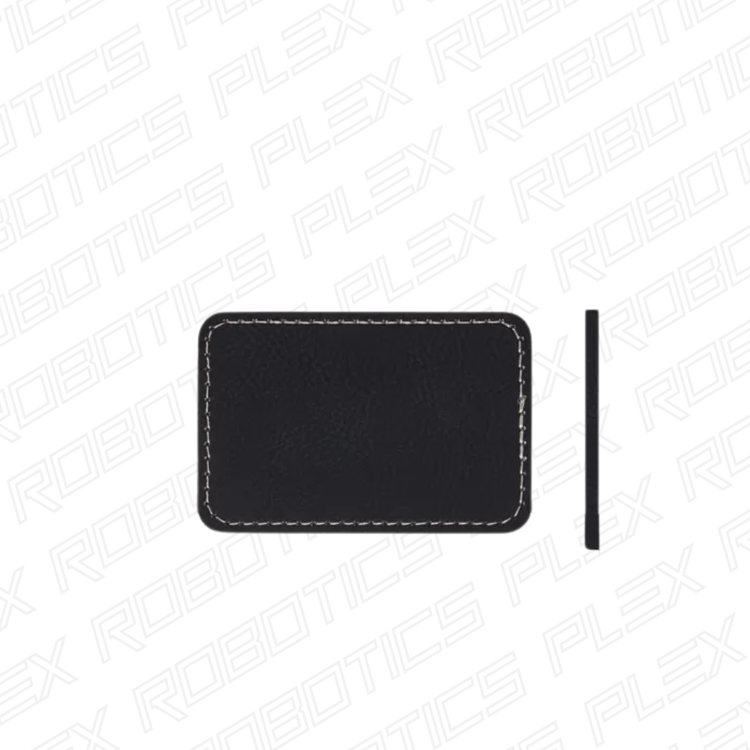 Bambu Rectangular PU Iron-on Patch (10pcs)