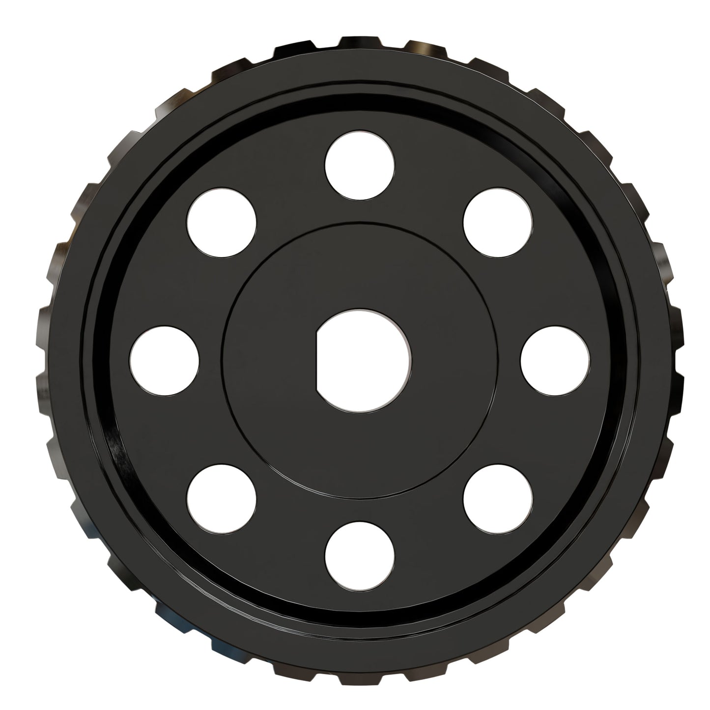 2315 Series, Steel Miter Gear (MOD 1.25, Set-Screw, 6mm D-Bore, 30 Tooth)