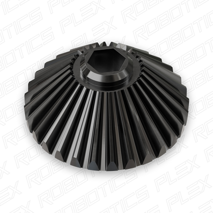 2319 Series MOD 1.25 Steel Miter Gear (8mm REX™ Bore, 30 Tooth)