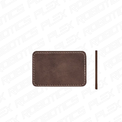 Bambu Rectangular PU Iron-on Patch (10pcs)