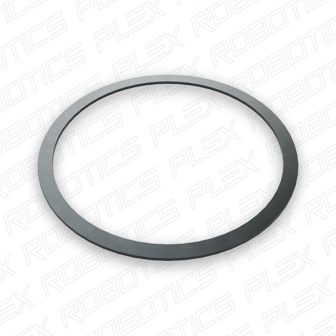 32mm ID Stainless Steel Shim (36mm OD, 0.50mm Thickness) - 12 Pack