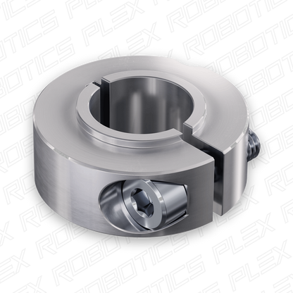 2910 Series Aluminum Clamping Collar (12mm ID x 26mm OD, 9mm Length)