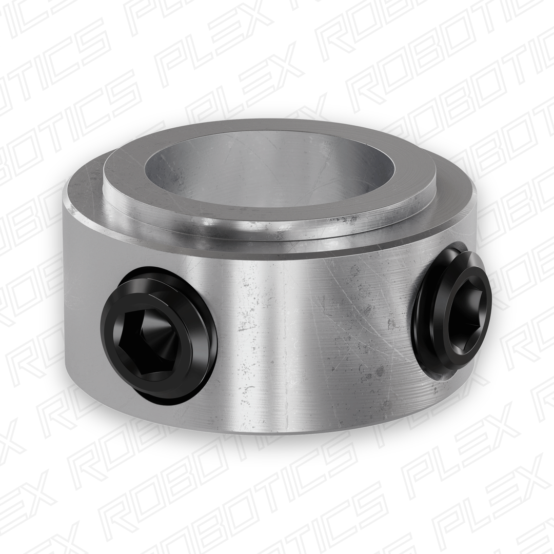 2920 Series Steel Set-Screw Collar (12mm Bore) - 2 Pack