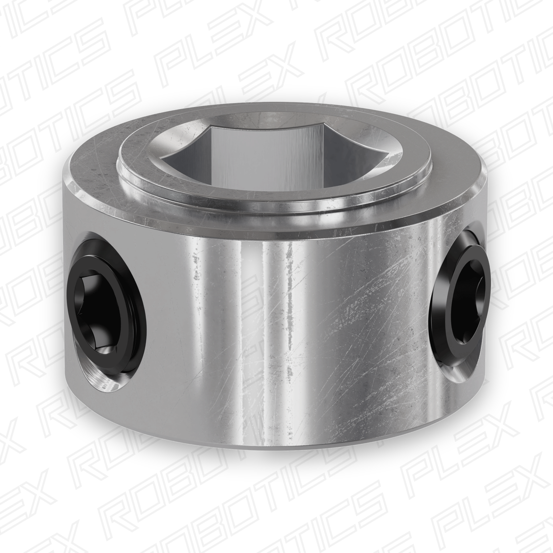 2920 Series Steel Set-Screw Collar (8mm REX™ Bore) - 2 Pack