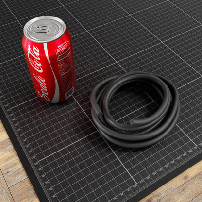 Silicone Rubber Cord (8mm Diameter, 50A Durometer, 2 meter Length)