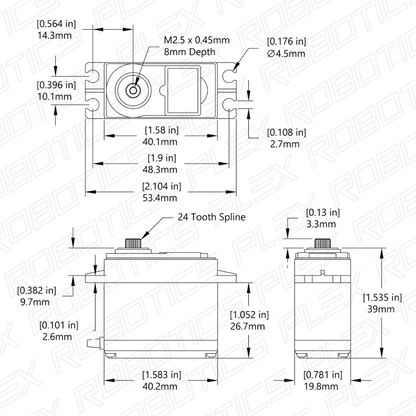 HSR-2645CRH Servo